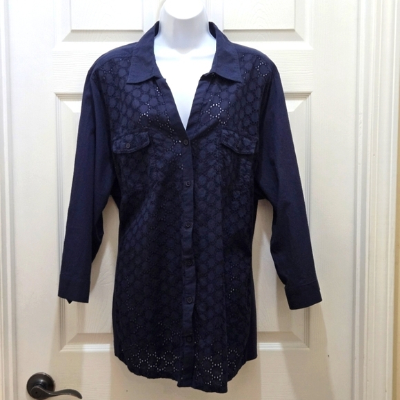 Croft & Barrow / Women's Button Down Shirt / 3X - Picture 1 of 5